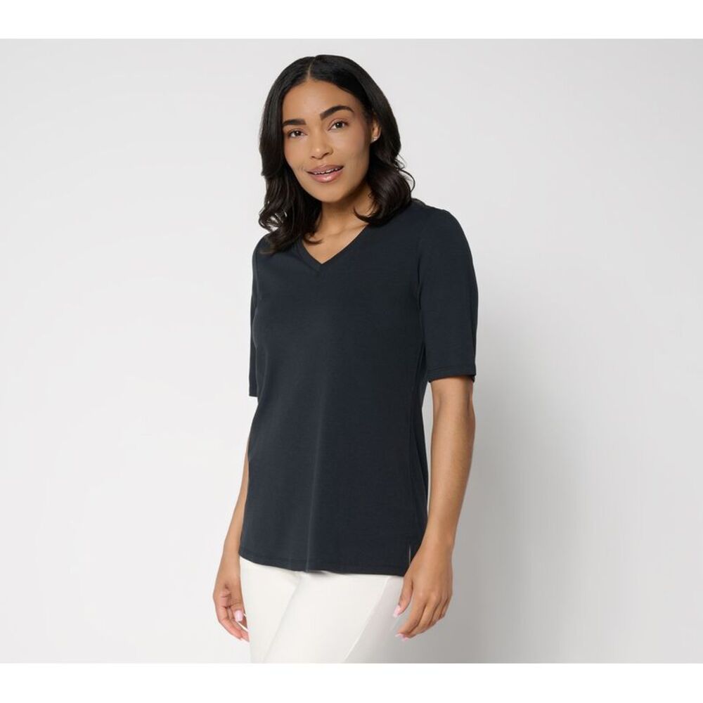 Belle by Kim Gravel Women's Top Sz XS Make Your Selection: Beach Black A724215